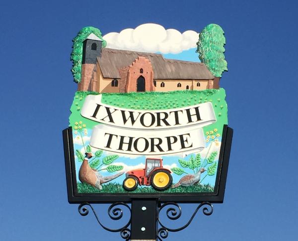 Ixworth Thorpe Village Sign